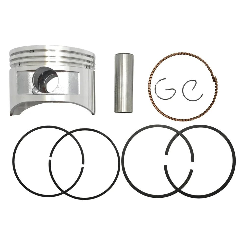Juego Completo de Juntas de Motor de biela de Anillo de pistón de 68MM Apto for generador de Agua de 4 ciclos GX160 GX 160 5.5HP
