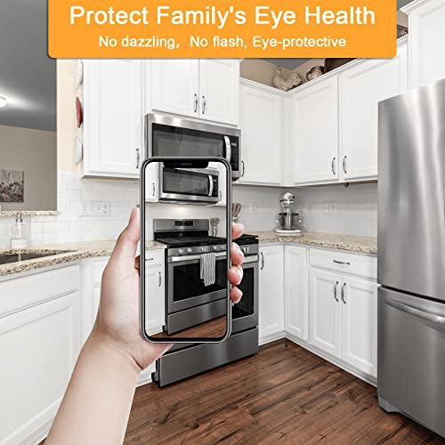 Image of G8 Led Bulb Dimmable Under Microwave Light Bulb 50W Halogen Replacement for GE Samsung LG Over The Range Microwave Hood, 120V 5W 500LM Daylight White 6000K, Replaces WB08X10057 WB08X10051, 2-Pack