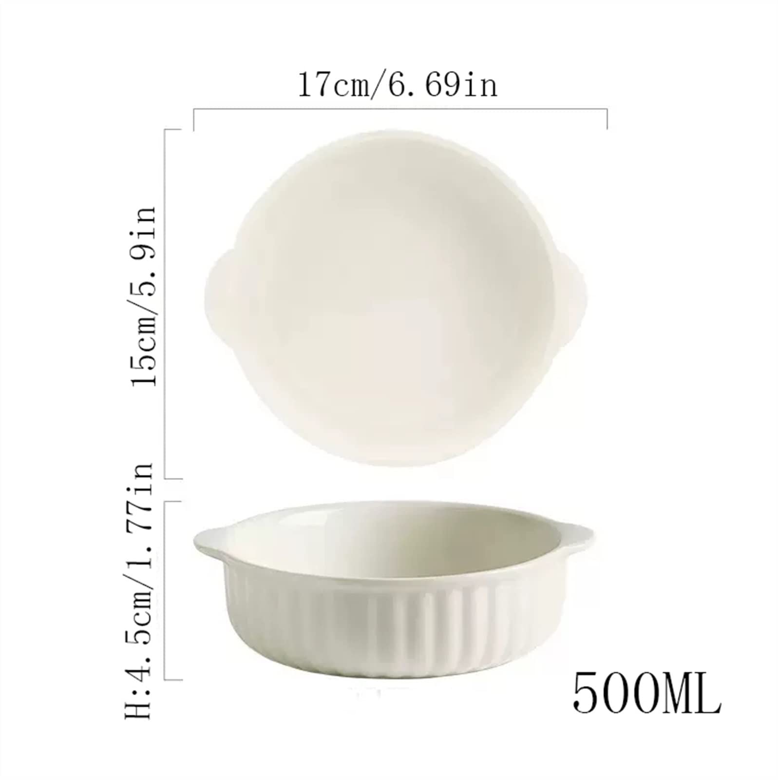 Formy do zapiekanek, podwójne ucho, ceramiczna forma do pieczenia, piec domowy, specjalna forma do pieczenia, mała, okrągła forma do lasagne, jednokolorowa forma do pieczenia lasagne
