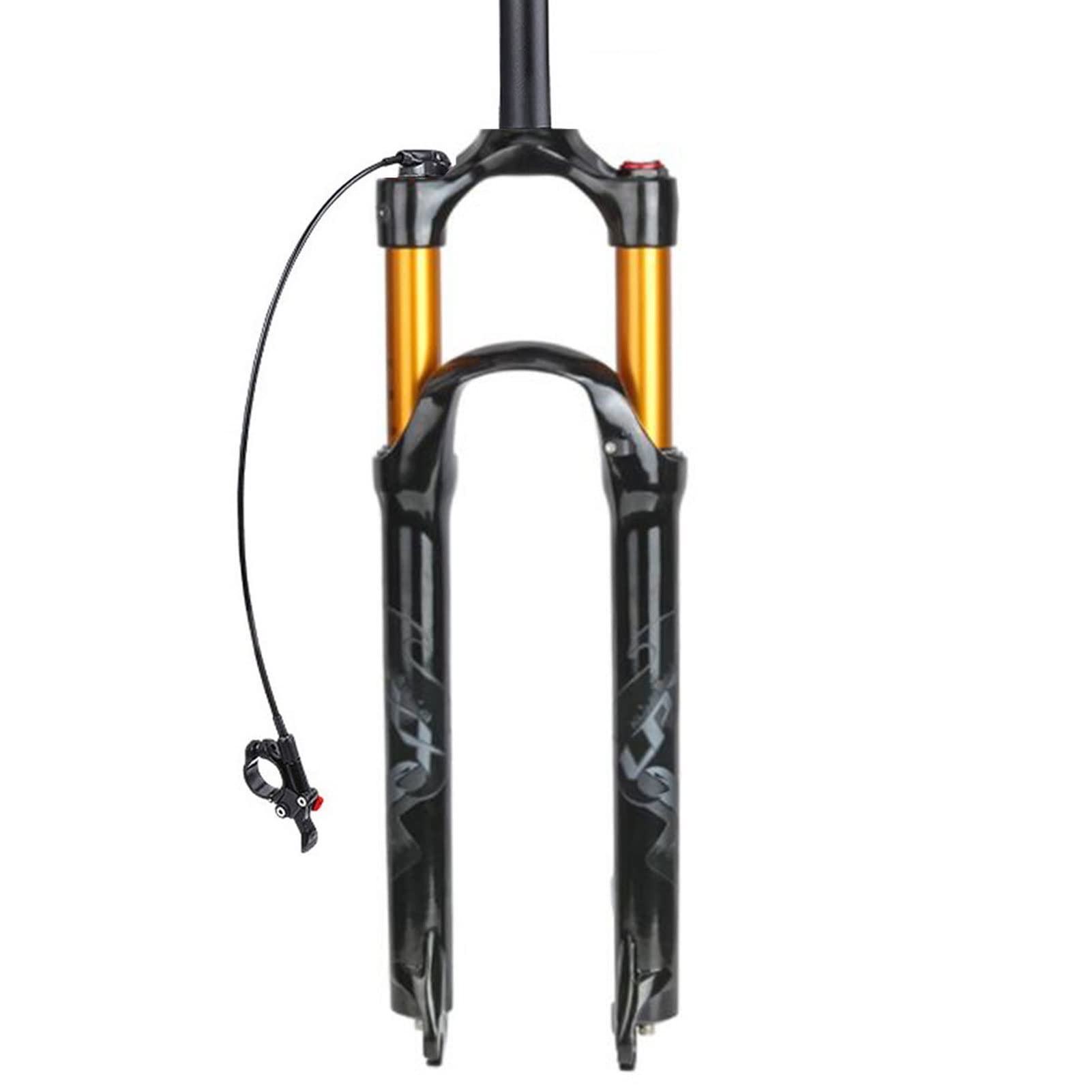 Horquillas de suspensión delantera MTB de 120 mm, aleación de aluminio ultraligera de 26/27.5/29 pulgadas, accesorios de liberación rápida de 9 mm