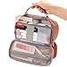 Produktbild CGBF-Pencil Case für Girls & Teens, Large Capacity Federmäppchen mit 5 Compartments, Durable Pencil Cases with Two Zips, Bleistift Beutel für Stationery for Students, School and Office,Rosa