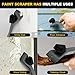 MIKILIKIEN Paint Scraper,Premium Ergonomic Carbide Scraper,2-1/2