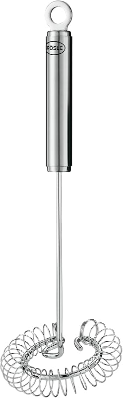 Batidor en espiral Rosle de acero inoxidable, 10,6 pulgadas