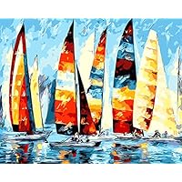 油彩　油絵　絵画　オブジェ　海辺　ヨット　雑貨 油彩 油絵 絵画 オブジェ 海辺 ヨット 雑貨 500x0.jpg