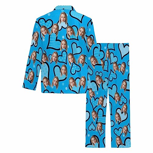 D-Story Men's Custom Pajamas Custom Pjs Pajama Dress For Men Soft Mens Pajamas With Dogs On Them4