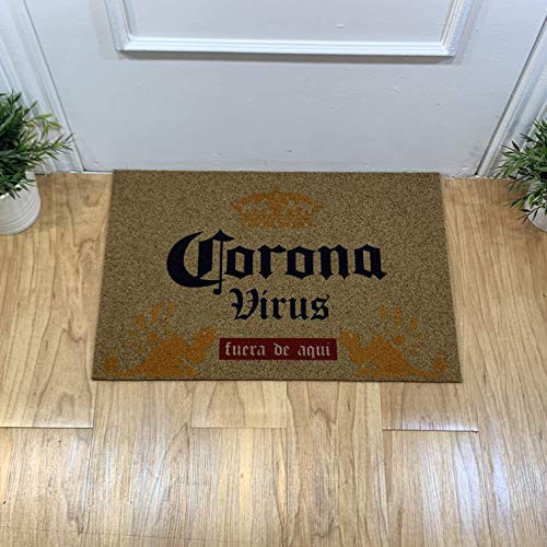 Top Mat Felpudo – Corona – Fuera de aquí