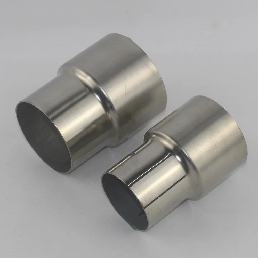 Terminales de Escape Accesorios Automóviles Reductor Acero Inoxidable 304 57Mm 60Mm 63Mm 66Mm 70Mm 76Mm Reductor Acero Inoxidable Reductor Tubo Escape Escape de Coche(OD 60mm-63mm)