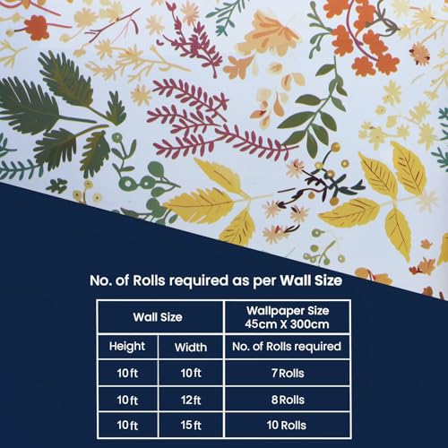 Image of Self Adhesive Decorative Peel Stick Waterproof Wallpaper Wall Decor Removable Wall Paper for Living Room Hall Decoration PVC Vinyl DIY Contact Paper 45x304cm