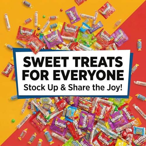 CANDYMAN Assorted Candy Variety Pack, 1 lb, Individually Wrapped Bulk Candy | Halloween treats, trick-or-treat bowls, pinata stuffers, goodie bag fillers, fruity and chewy, non-chocolate mix - image 8