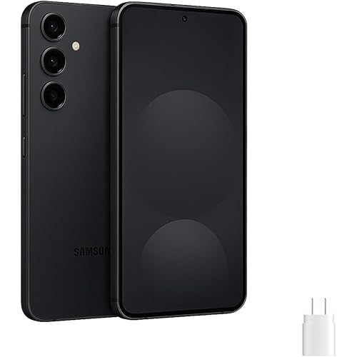 Samsung Galaxy S24 FE 128GB (International Unlocked for US & Global) – Galaxy AI, All-Day Battery, Smooth 120Hz Display, 50MP Camera, 5G – Includes 25w Fast Charger, Graphite