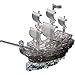 Jeruel 59129 - Crystal Puzzle con Nave dei Pirati