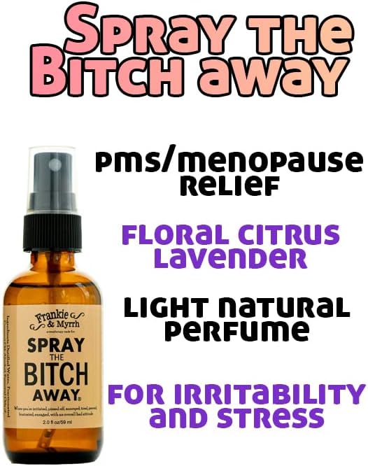Frankie & Myrrh Spray The Bitch Away | Freshwater Perfume | Aromatherapy Life's Woes | with Bergamot, Lavender, Geranium, Frankincense - Image 4