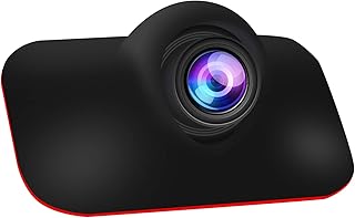 PARKVISION Mini Car Side View Camera/Rear View Camera/Front View Camera with Rotatable Lens,Paste Installation,Upside Down Flip Image Function Without Guideline