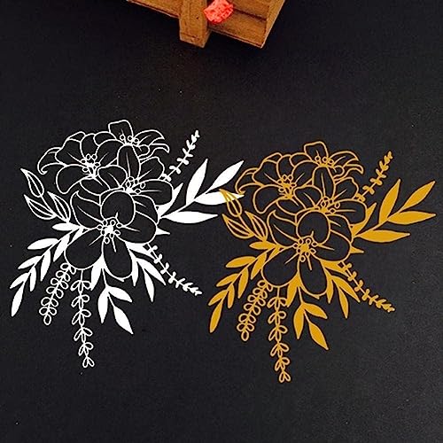 Flower Dies for Card Making, Metal Die Cuts,Blossom Cutting Dies Cut Stencils DIY Scrapbooking Photo Album Decorative Embossing Paper Card Making Craft - Thumbnail 7