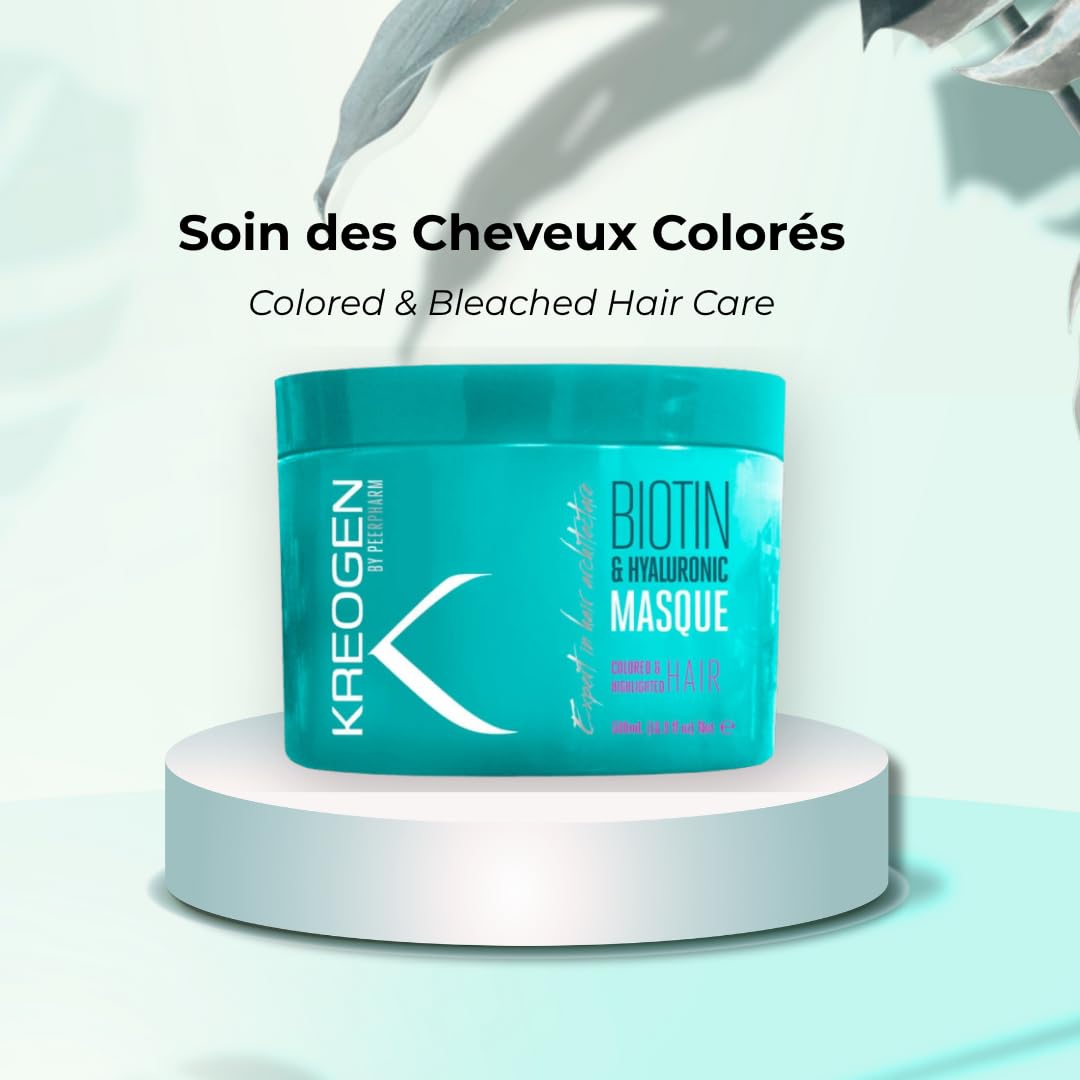 Maschera nutriente alla biotina - Capelli colorati - 500 ml - Protezione e brillantezza del colore