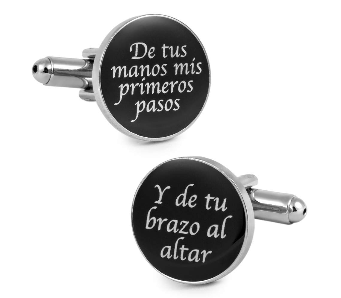 Gemelolandia | Gemelos para boda Regalo para el Padrino Cubrebotones Gemelos Originales Para Camisas | Para Hombres y Niños | Regalos Para Bodas, Comuniones, Bautizos y Otros Eventos