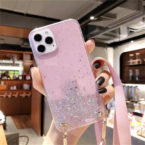 Coque silicone souple pailletée antichoc pour Samsung Galaxy A21S