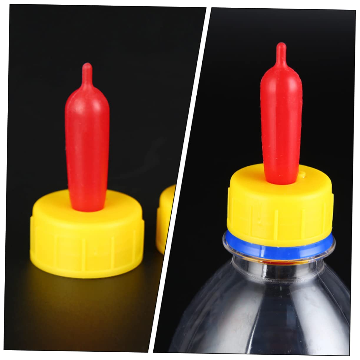 BESTonZON 12pcs Lamb Feeder Nipples for Sheep and Goat Silicone Pacifiers for Nursing Bottle Animal Feeding Accessories for Farm Use image 8 of 9 B0FD8VT5F3