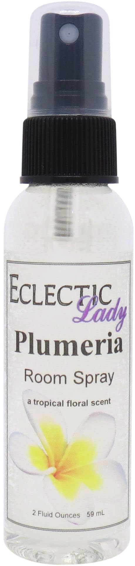 Plumeria Room Spray, 2 Ounces, No Artificial Colors, Parabens, or Preservatives - Fragrant Aromatic Room Mist For Home, Room, Office