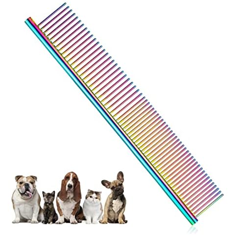 Clyhon Peine de Aseo de Mascotas de Acero Inoxidable Cover