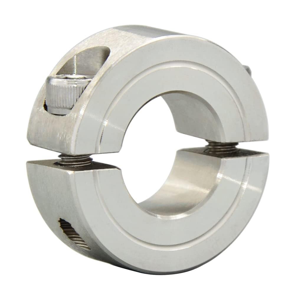 Collare albero fesso in acciaio inox 304, alesaggio 13 mm, diametro esterno 30 mm