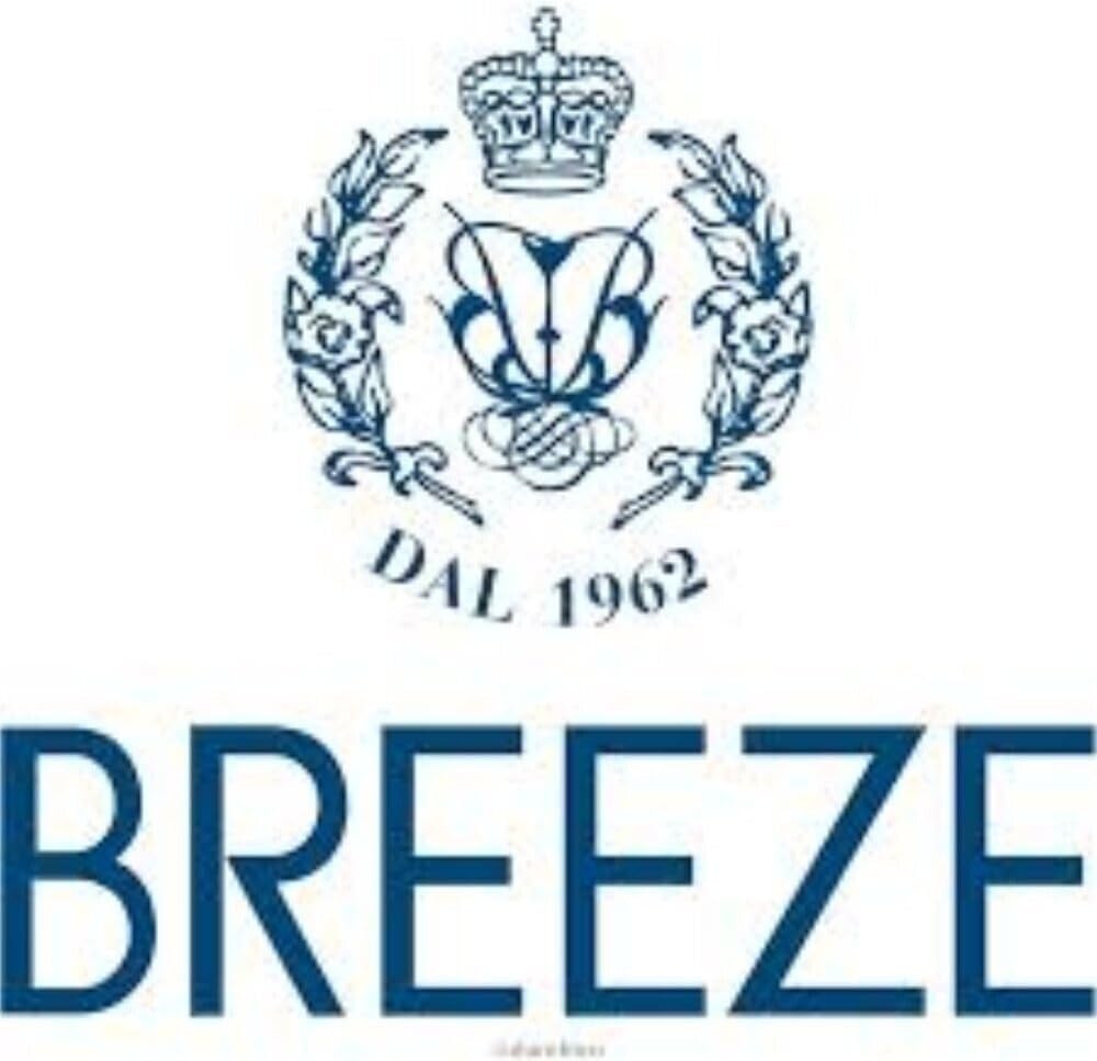 12x BREEZE The Bianco Doccia-Shampoo e Bagnoschiuma,deterge efficacemente corpo pelle e capelli 400ml + 1 Busta di Talco Felce Azzurra in omaggio da 100g