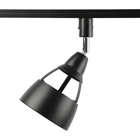 Amazon Jiya ダクトレール用スポットライト E26口金 レールライト レール 照明 シーリングライト ライティングレール ライティングバー用 天井照明 おしゃれ Led対応 角度調節可 リビング ダイニング 食卓 店舗 カフェ インテリア照明 間接照明 ブラック Jiya