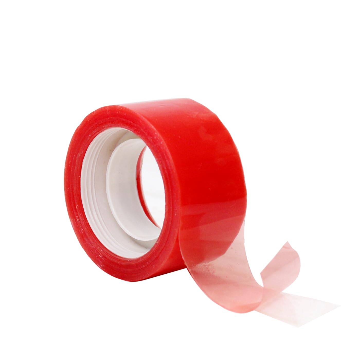 AASA Hair Patch and Extension Attachment Transparent Tape for Men and Women Red Small Pack of 1 (Red Tape Small)-image-12