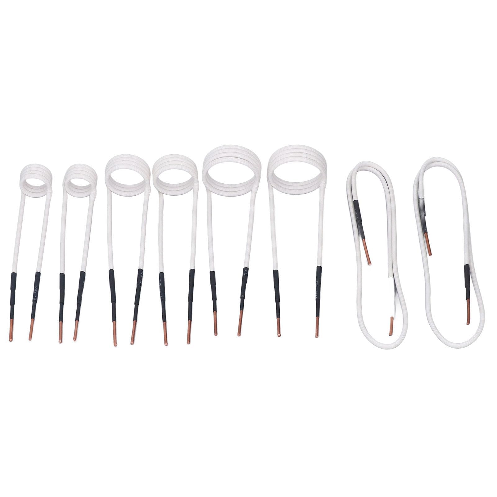 Induktionsheizspulen-Set, Induktionsheizspule, 8-teiliges Heizzubehör für Schrauben, 4 Muttern-Set, Kit-Kombination, 8-teiliges Set, Seitenschneider