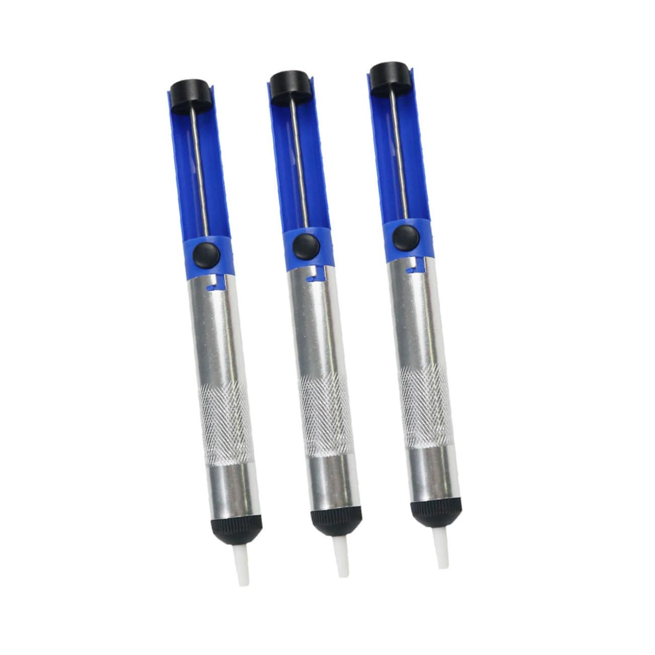 FUNOMOCYA 3pcs Solder Pump Suction Soldering Accessories Tool Desoldering Vacuum Pump