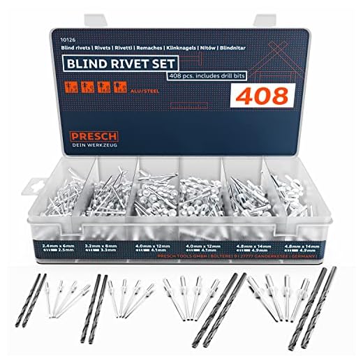 Comprehensive Blind Rivet Assortment Set