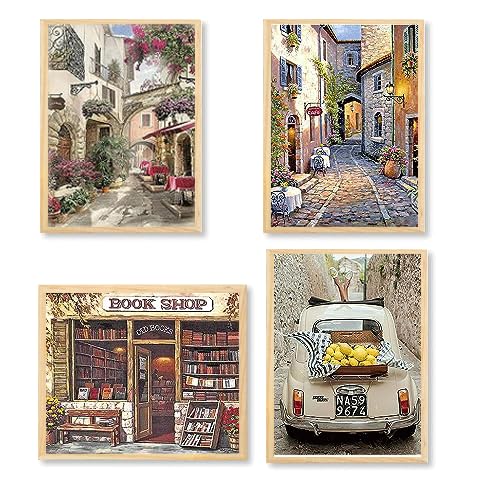 DCIDBEI 50 x 40 cm Diamond Painting Paesaggio Aurora, Fai Da Te Pittura Diamante 5D Oceano, Quadri con Perline Quadrato per Adulti, Ideale per la Decorazione della Parete