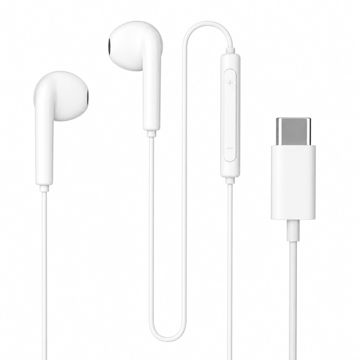 Original Type C Earphone for for iPhone 17 16/16 Plus/16 Pro/16 Pro Max, 15/15 Plus/15 Pro Max, Compatible with i-Pad & Android, Wired Headphones with Mic, Stereo Sound & Deep Bass.01 (IPH-15-PRO)-picture-20