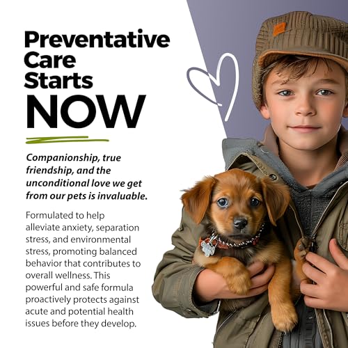 Image of ANP Premium Organic Hemp Oil Calming Chews for Dogs - No Animal Proteins Separation Anxiety & Stress Relief - Clinically Studied KSM-66 Ashwagandha - Promotes Relaxation, Improves Sleep - Made in USA