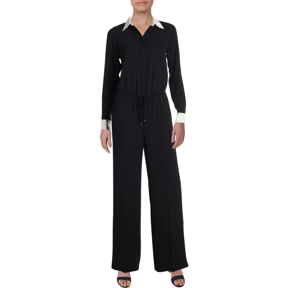 Ralph Lauren Womens Collar Jumpsuit