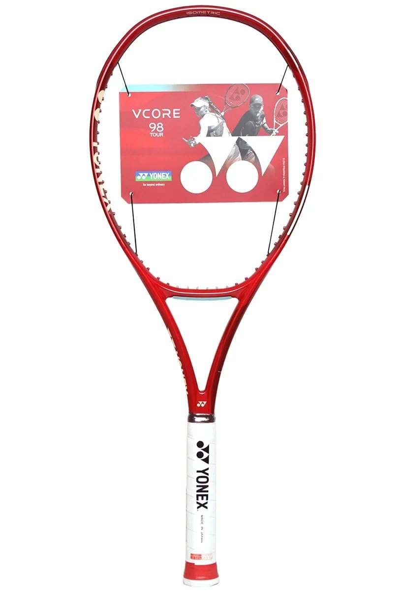 Amazon | ヨネックス VCORE 98 ツアー ルビー レッド テニスラケット