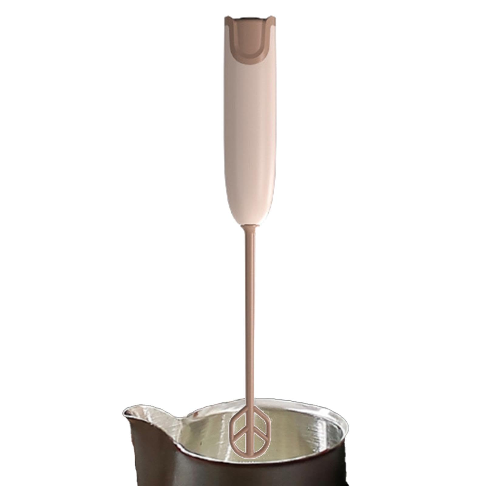 Electric Handheld Mixer Battery Operated Hand Mixer Multifunctional Handheld Blender Battery Operated Drink Mixer for Juice Egg Sauce