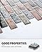 Art3d 10-Piece Peel & Stick Kitchen/Bathroom Backsplash Tiles, 12