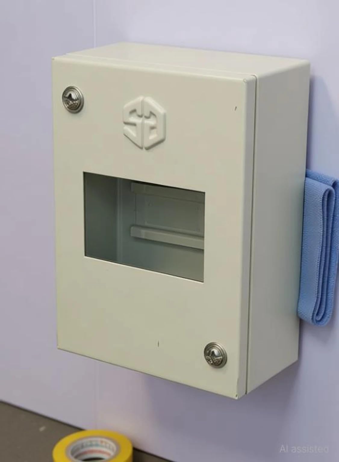 Heavy Duty 4 Pole MCB Metal Box White with 35mm Gitti | Electrical Accessories (1)-image-42