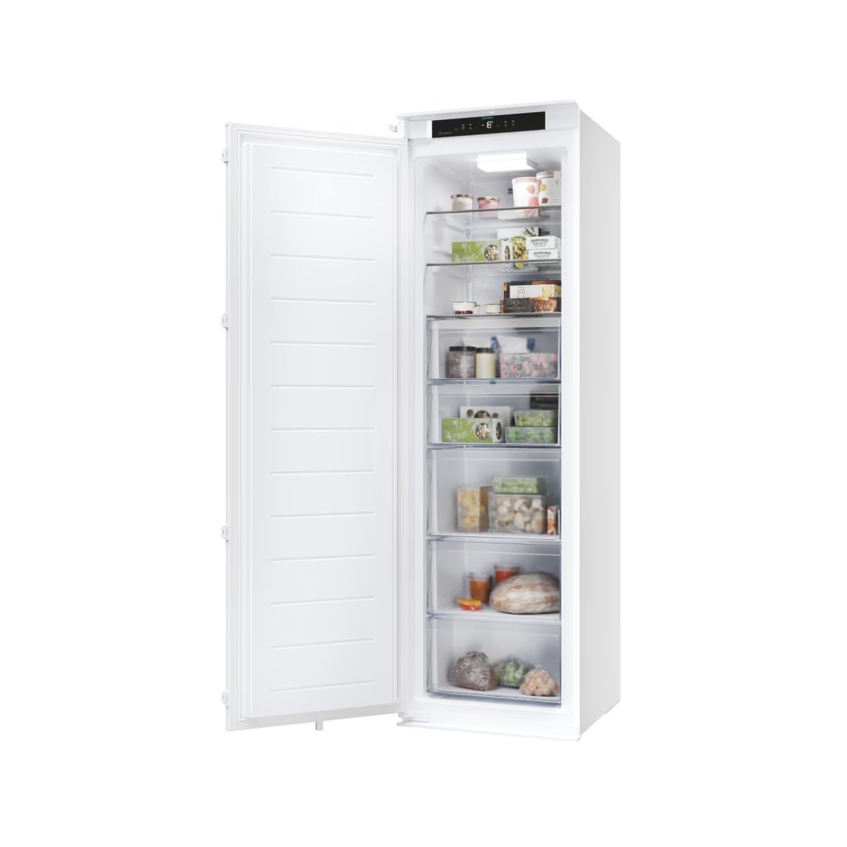 Congélateur Vertical Encastrable Candy 220L Blanc - CMT5518EVWF