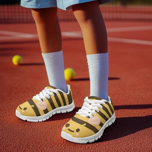 Children's Animals Sneaker Non-Slip Lace-Up Sport Outdoor Hiking Shoes for Big Kids Cozy Breathable Lightweight School Athletic Walking Sneaker for Litter Kids US 11-53