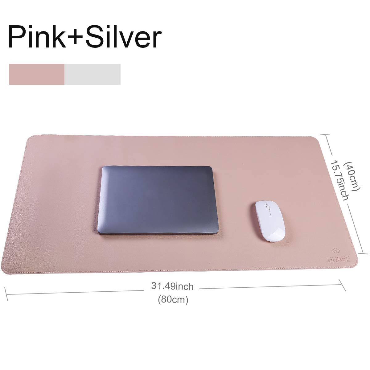 PU-Leder Schreibtischunterlage 60x40cm - Wasserdichtes Mauspad Für Büro