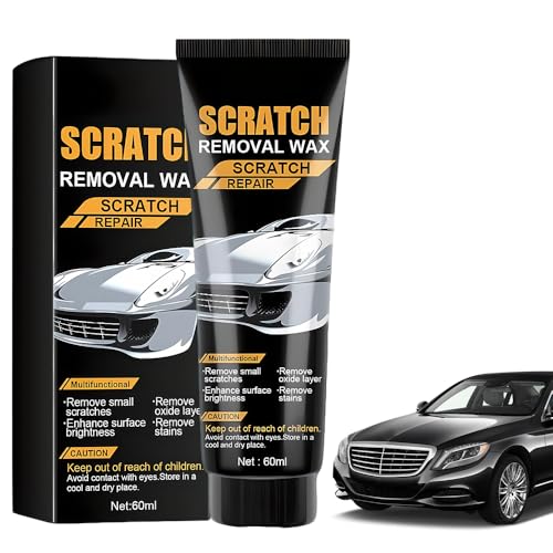 Scratch Remover for Vehicles, 2025 Upgrade Car Scratch Repair Paste Car Scratch Remover for Deep Scratches, Deep Car Scratch Repair Kit with Wide Sponge for Vehicles (1)