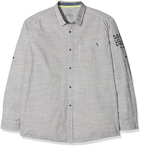 S.Oliver Big Size Camicia Casual Uomo