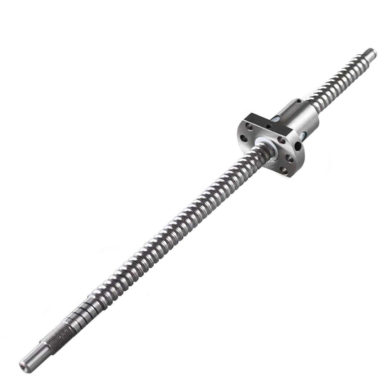 GTPBAO BK10 BF10 Końcówka obrabiana RM1204 Średnica 12 mm Skok 4 mm C7 Gwint prawy SFU1204 Śruba kulowa z nakrętką kulową 22 mm Ruch (220 mm)