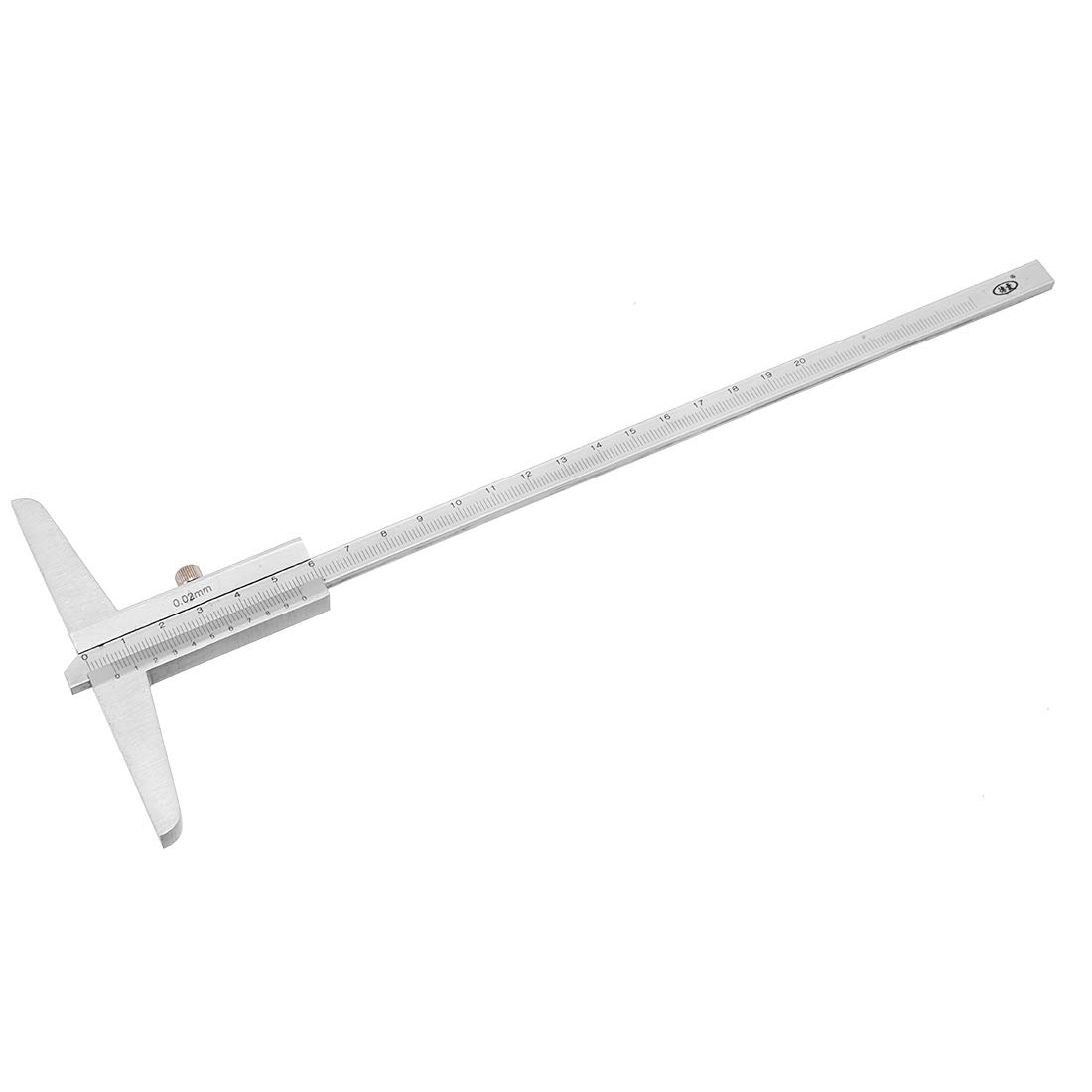 Pied à coulisse de profondeur Uxcell micromètre outil mesure mécanique vernier 0.02 mm