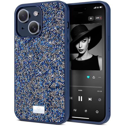 BEZ Coque iPhone 14 Paillette, Coque pour iPhone 14 Glitter, Series de Etuis avec Bling & Co., Étui en Diamant Etincelant et à Cristal Bling, Coque...