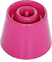 Comedouro Funcional Lento e Alto Dog Eat Pink Tamanho P para Cães