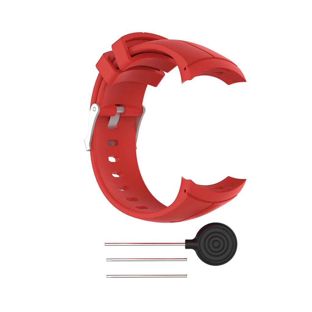 Qianqian56 Red Silicone Replacement Wrist Band Strap For Suunto Spartan Ultra Sport Smart Watch