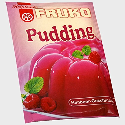 Rotplombe FRUKO Pudding Himbeer-Geschmack